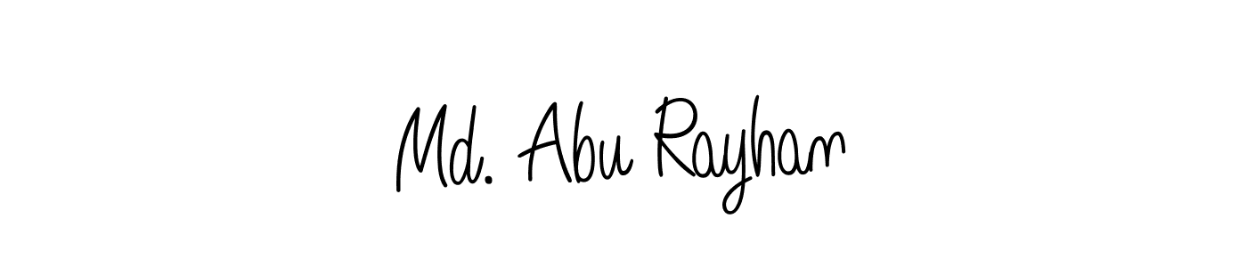 How to Draw Md. Abu Rayhan signature style? Angelique-Rose-font-FFP is a latest design signature styles for name Md. Abu Rayhan. Md. Abu Rayhan signature style 5 images and pictures png