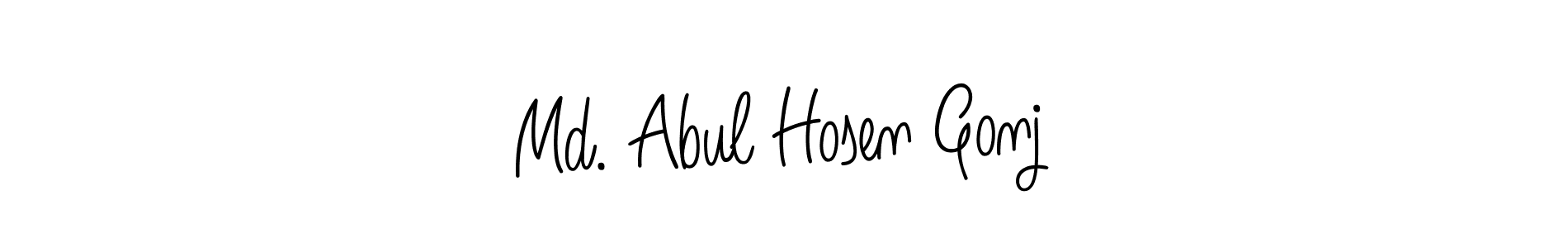 Also we have Md. Abul Hosen Gonj name is the best signature style. Create professional handwritten signature collection using Angelique-Rose-font-FFP autograph style. Md. Abul Hosen Gonj signature style 5 images and pictures png