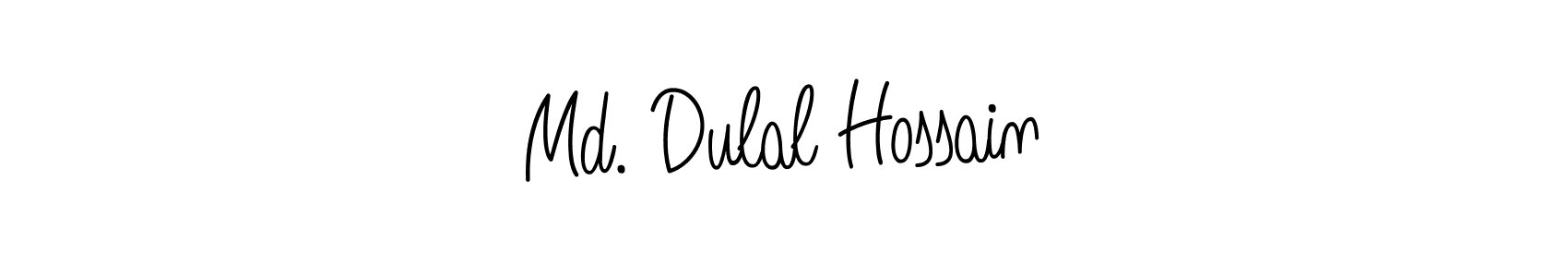 Make a short Md. Dulal Hossain signature style. Manage your documents anywhere anytime using Angelique-Rose-font-FFP. Create and add eSignatures, submit forms, share and send files easily. Md. Dulal Hossain signature style 5 images and pictures png