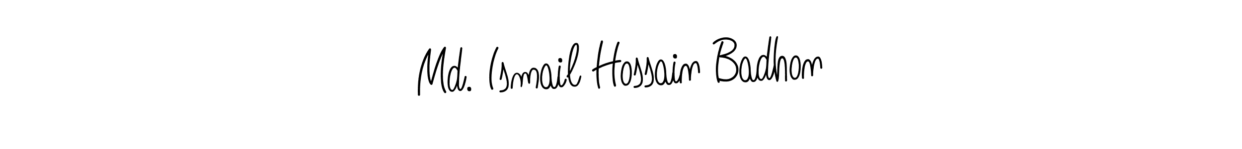 Make a short Md. Ismail Hossain Badhon signature style. Manage your documents anywhere anytime using Angelique-Rose-font-FFP. Create and add eSignatures, submit forms, share and send files easily. Md. Ismail Hossain Badhon signature style 5 images and pictures png