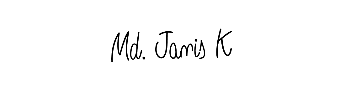 See photos of Md. Janis K official signature by Spectra . Check more albums & portfolios. Read reviews & check more about Angelique-Rose-font-FFP font. Md. Janis K signature style 5 images and pictures png