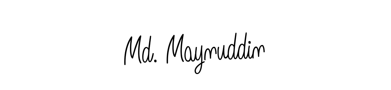 Make a beautiful signature design for name Md. Maynuddin. Use this online signature maker to create a handwritten signature for free. Md. Maynuddin signature style 5 images and pictures png