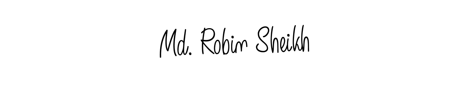 Make a beautiful signature design for name Md. Robin Sheikh. Use this online signature maker to create a handwritten signature for free. Md. Robin Sheikh signature style 5 images and pictures png