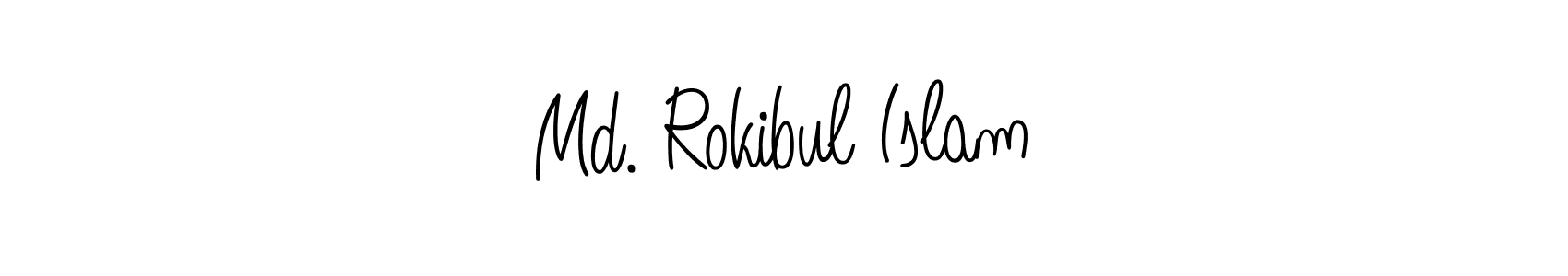 Also we have Md. Rokibul Islam name is the best signature style. Create professional handwritten signature collection using Angelique-Rose-font-FFP autograph style. Md. Rokibul Islam signature style 5 images and pictures png