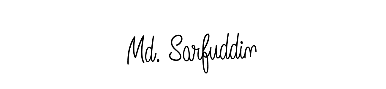 Md. Sarfuddin stylish signature style. Best Handwritten Sign (Angelique-Rose-font-FFP) for my name. Handwritten Signature Collection Ideas for my name Md. Sarfuddin. Md. Sarfuddin signature style 5 images and pictures png