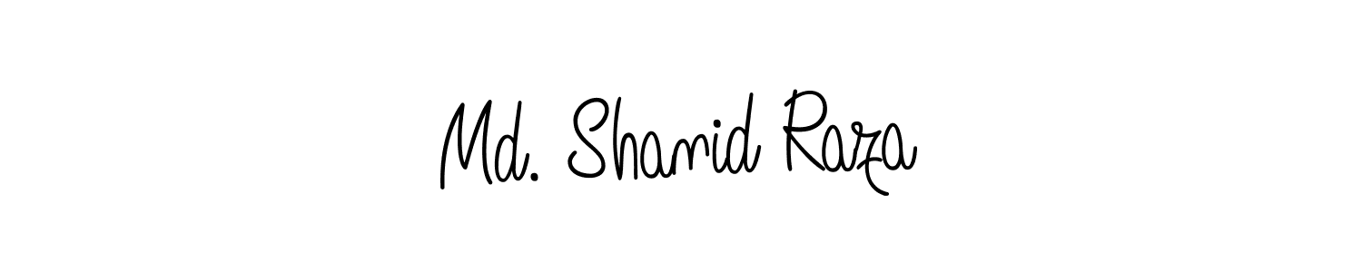 Also we have Md. Shanid Raza name is the best signature style. Create professional handwritten signature collection using Angelique-Rose-font-FFP autograph style. Md. Shanid Raza signature style 5 images and pictures png