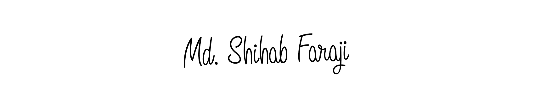 How to make Md. Shihab Faraji name signature. Use Angelique-Rose-font-FFP style for creating short signs online. This is the latest handwritten sign. Md. Shihab Faraji signature style 5 images and pictures png