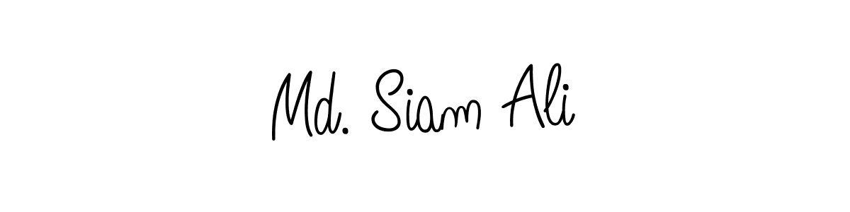 Once you've used our free online signature maker to create your best signature Angelique-Rose-font-FFP style, it's time to enjoy all of the benefits that Md. Siam Ali name signing documents. Md. Siam Ali signature style 5 images and pictures png