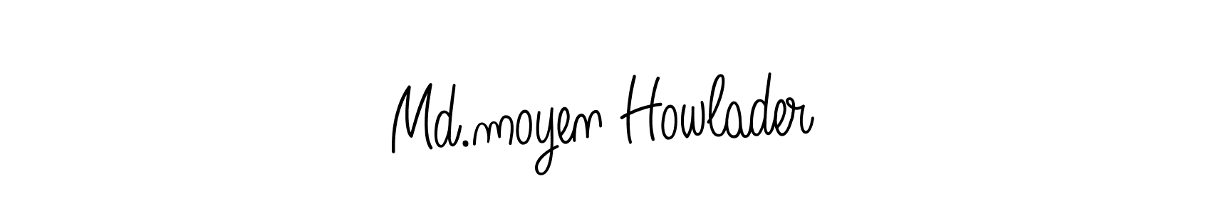 You can use this online signature creator to create a handwritten signature for the name Md.moyen Howlader. This is the best online autograph maker. Md.moyen Howlader signature style 5 images and pictures png