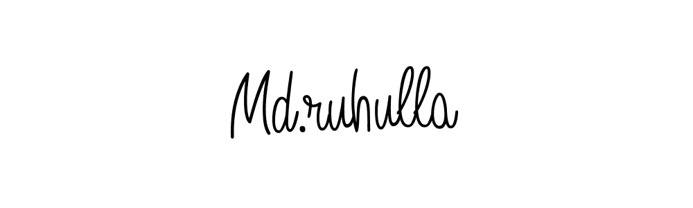 How to make Md.ruhulla signature? Angelique-Rose-font-FFP is a professional autograph style. Create handwritten signature for Md.ruhulla name. Md.ruhulla signature style 5 images and pictures png