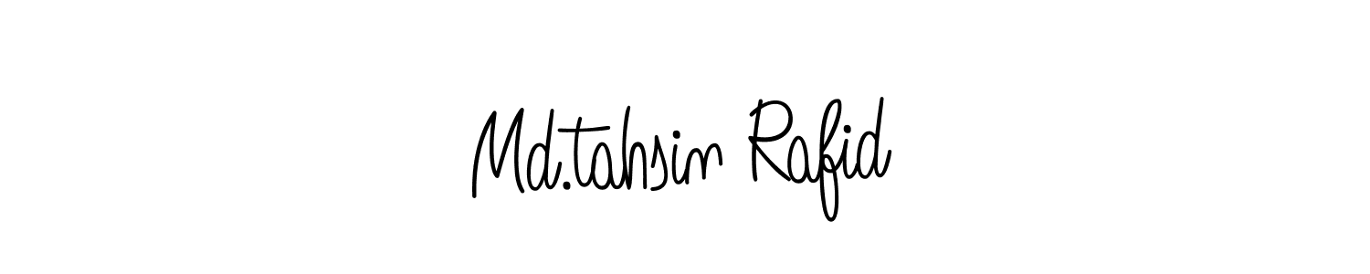 How to make Md.tahsin Rafid signature? Angelique-Rose-font-FFP is a professional autograph style. Create handwritten signature for Md.tahsin Rafid name. Md.tahsin Rafid signature style 5 images and pictures png