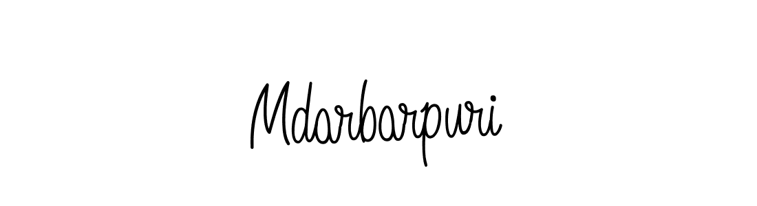 How to make Mdarbarpuri signature? Angelique-Rose-font-FFP is a professional autograph style. Create handwritten signature for Mdarbarpuri name. Mdarbarpuri signature style 5 images and pictures png