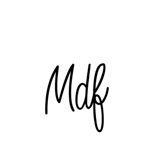 Make a beautiful signature design for name Mdf. With this signature (Angelique-Rose-font-FFP) style, you can create a handwritten signature for free. Mdf signature style 5 images and pictures png