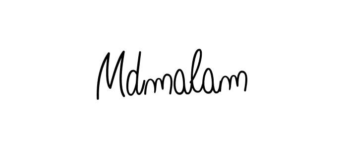 Angelique-Rose-font-FFP is a professional signature style that is perfect for those who want to add a touch of class to their signature. It is also a great choice for those who want to make their signature more unique. Get Mdmalam name to fancy signature for free. Mdmalam signature style 5 images and pictures png