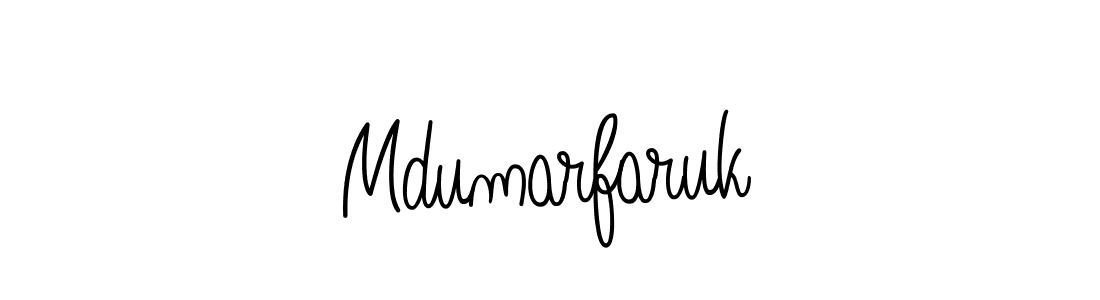 How to make Mdumarfaruk signature? Angelique-Rose-font-FFP is a professional autograph style. Create handwritten signature for Mdumarfaruk name. Mdumarfaruk signature style 5 images and pictures png