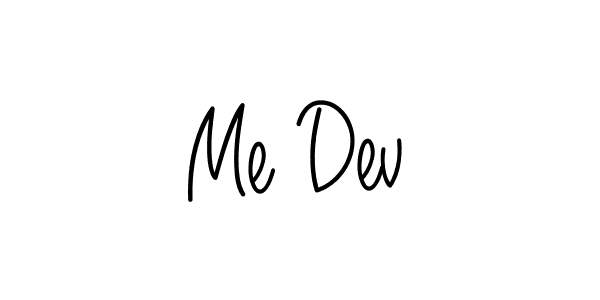 Best and Professional Signature Style for Me Dev. Angelique-Rose-font-FFP Best Signature Style Collection. Me Dev signature style 5 images and pictures png