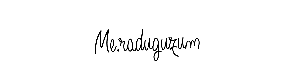 Make a short Me.raduguzum signature style. Manage your documents anywhere anytime using Angelique-Rose-font-FFP. Create and add eSignatures, submit forms, share and send files easily. Me.raduguzum signature style 5 images and pictures png