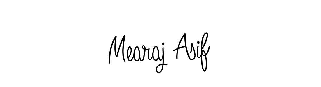 if you are searching for the best signature style for your name Mearaj Asif. so please give up your signature search. here we have designed multiple signature styles  using Angelique-Rose-font-FFP. Mearaj Asif signature style 5 images and pictures png