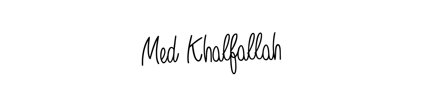 You can use this online signature creator to create a handwritten signature for the name Med Khalfallah. This is the best online autograph maker. Med Khalfallah signature style 5 images and pictures png