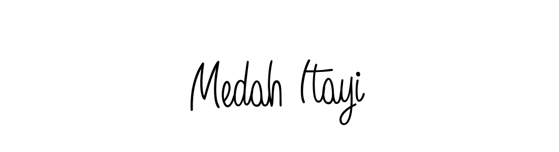 Medah Itayi stylish signature style. Best Handwritten Sign (Angelique-Rose-font-FFP) for my name. Handwritten Signature Collection Ideas for my name Medah Itayi. Medah Itayi signature style 5 images and pictures png