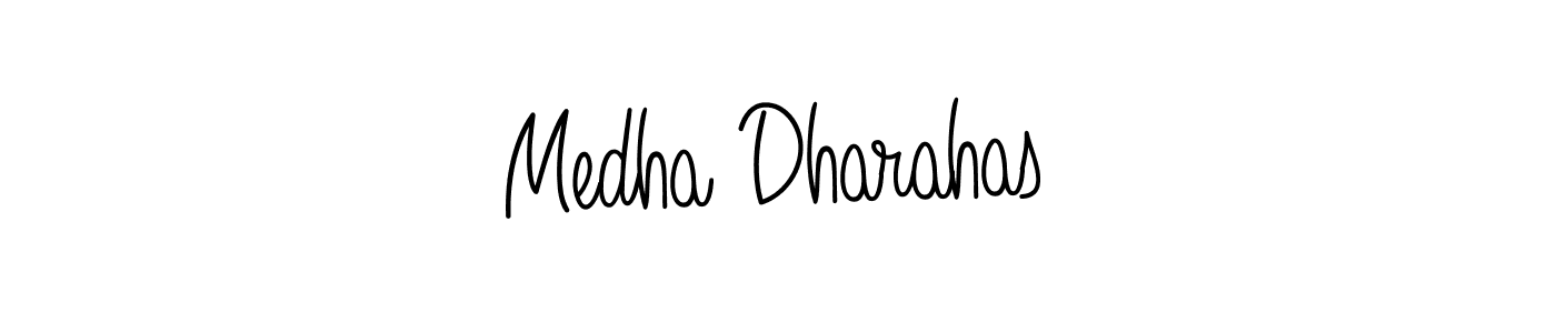Make a beautiful signature design for name Medha Dharahas. Use this online signature maker to create a handwritten signature for free. Medha Dharahas signature style 5 images and pictures png