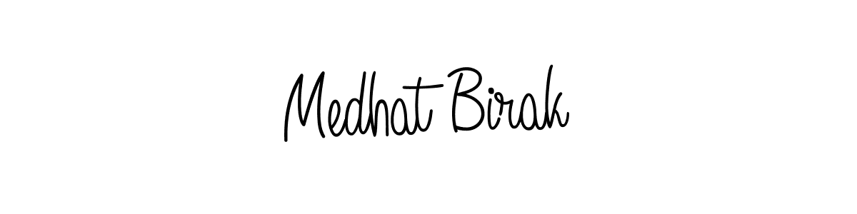 How to make Medhat Birak name signature. Use Angelique-Rose-font-FFP style for creating short signs online. This is the latest handwritten sign. Medhat Birak signature style 5 images and pictures png