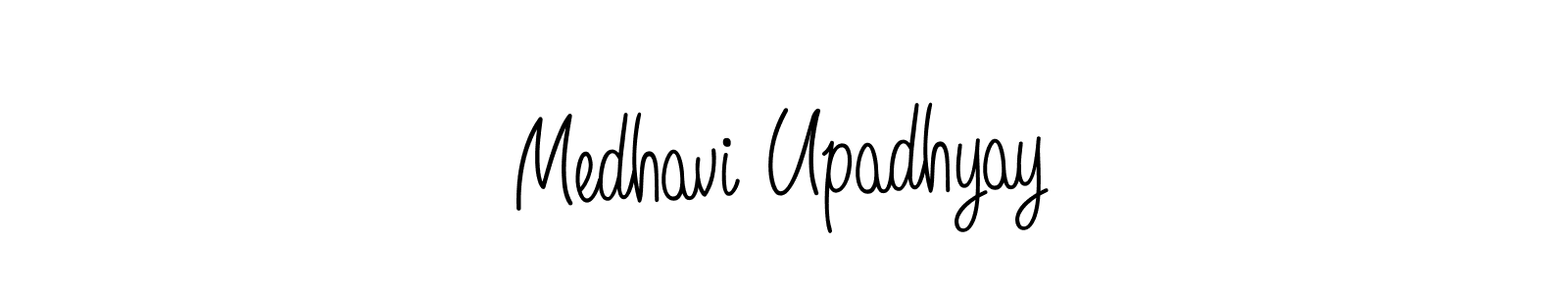 You can use this online signature creator to create a handwritten signature for the name Medhavi Upadhyay. This is the best online autograph maker. Medhavi Upadhyay signature style 5 images and pictures png