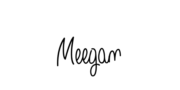 Angelique-Rose-font-FFP is a professional signature style that is perfect for those who want to add a touch of class to their signature. It is also a great choice for those who want to make their signature more unique. Get Meegan name to fancy signature for free. Meegan signature style 5 images and pictures png