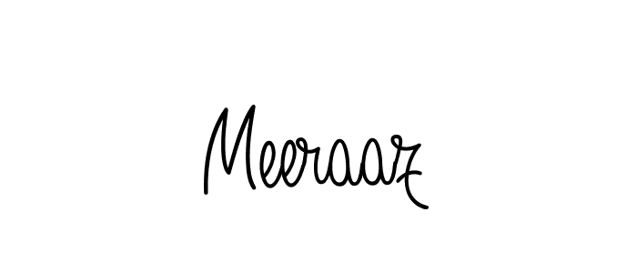 Create a beautiful signature design for name Meeraaz. With this signature (Angelique-Rose-font-FFP) fonts, you can make a handwritten signature for free. Meeraaz signature style 5 images and pictures png