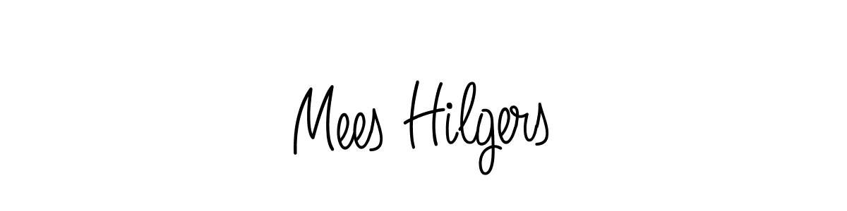 The best way (Angelique-Rose-font-FFP) to make a short signature is to pick only two or three words in your name. The name Mees Hilgers include a total of six letters. For converting this name. Mees Hilgers signature style 5 images and pictures png