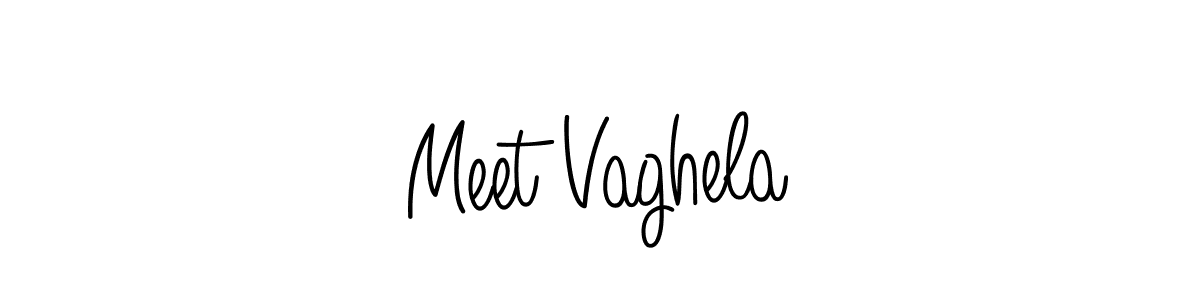 if you are searching for the best signature style for your name Meet Vaghela. so please give up your signature search. here we have designed multiple signature styles  using Angelique-Rose-font-FFP. Meet Vaghela signature style 5 images and pictures png