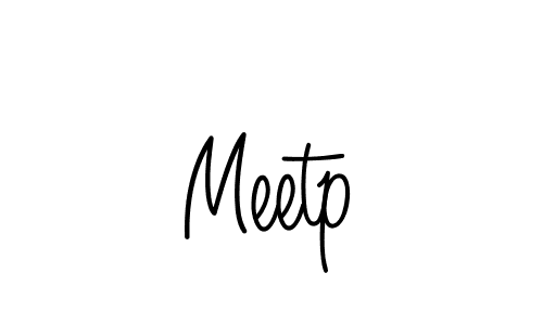 How to make Meetp name signature. Use Angelique-Rose-font-FFP style for creating short signs online. This is the latest handwritten sign. Meetp signature style 5 images and pictures png