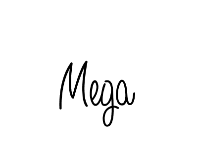 Make a beautiful signature design for name Mega. With this signature (Angelique-Rose-font-FFP) style, you can create a handwritten signature for free. Mega signature style 5 images and pictures png