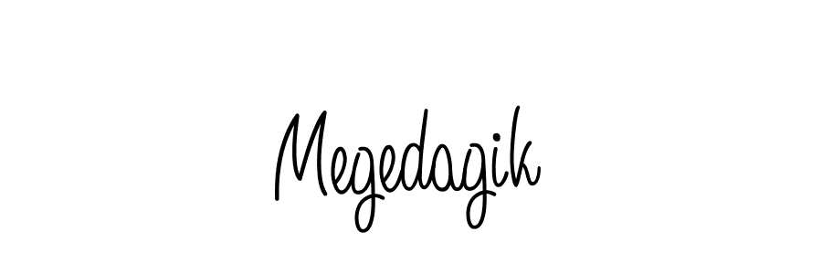 How to Draw Megedagik signature style? Angelique-Rose-font-FFP is a latest design signature styles for name Megedagik. Megedagik signature style 5 images and pictures png