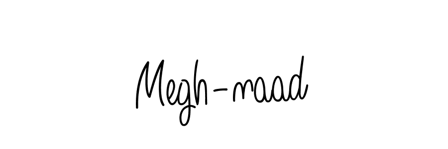 Use a signature maker to create a handwritten signature online. With this signature software, you can design (Angelique-Rose-font-FFP) your own signature for name Megh-naad. Megh-naad signature style 5 images and pictures png