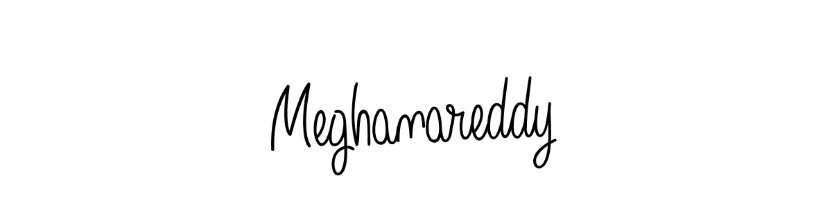 Create a beautiful signature design for name Meghanareddy. With this signature (Angelique-Rose-font-FFP) fonts, you can make a handwritten signature for free. Meghanareddy signature style 5 images and pictures png