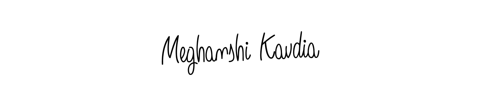 if you are searching for the best signature style for your name Meghanshi Kavdia. so please give up your signature search. here we have designed multiple signature styles  using Angelique-Rose-font-FFP. Meghanshi Kavdia signature style 5 images and pictures png