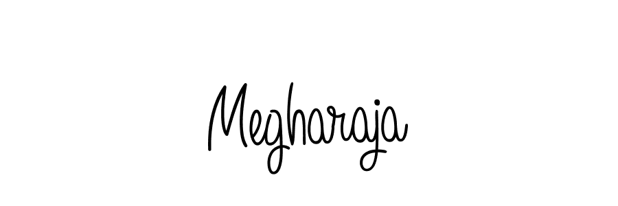 How to Draw Megharaja signature style? Angelique-Rose-font-FFP is a latest design signature styles for name Megharaja. Megharaja signature style 5 images and pictures png