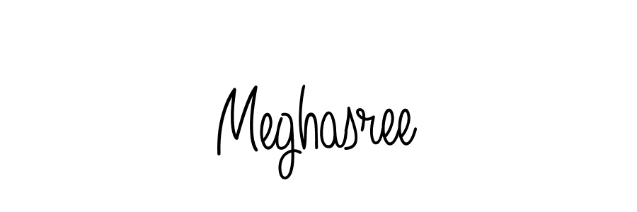 The best way (Angelique-Rose-font-FFP) to make a short signature is to pick only two or three words in your name. The name Meghasree include a total of six letters. For converting this name. Meghasree signature style 5 images and pictures png