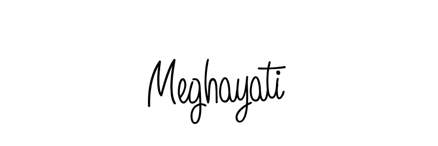 How to make Meghayati signature? Angelique-Rose-font-FFP is a professional autograph style. Create handwritten signature for Meghayati name. Meghayati signature style 5 images and pictures png