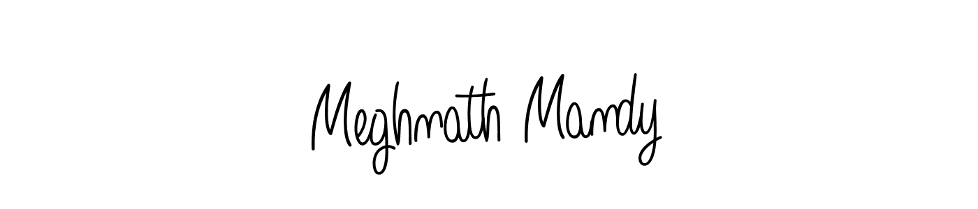 It looks lik you need a new signature style for name Meghnath Mandy. Design unique handwritten (Angelique-Rose-font-FFP) signature with our free signature maker in just a few clicks. Meghnath Mandy signature style 5 images and pictures png
