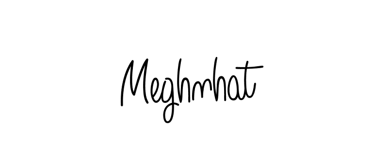 Meghnhat stylish signature style. Best Handwritten Sign (Angelique-Rose-font-FFP) for my name. Handwritten Signature Collection Ideas for my name Meghnhat. Meghnhat signature style 5 images and pictures png