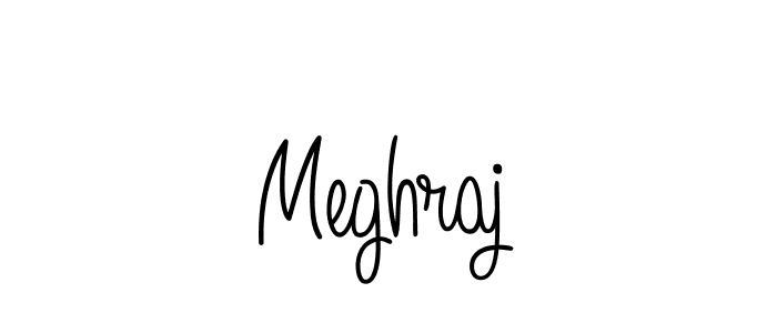 Design your own signature with our free online signature maker. With this signature software, you can create a handwritten (Angelique-Rose-font-FFP) signature for name Meghraj. Meghraj signature style 5 images and pictures png