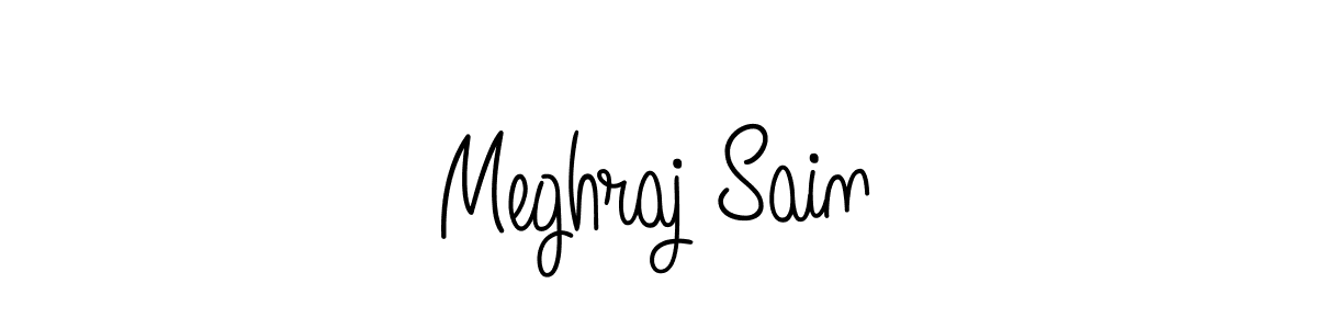 Angelique-Rose-font-FFP is a professional signature style that is perfect for those who want to add a touch of class to their signature. It is also a great choice for those who want to make their signature more unique. Get Meghraj Sain name to fancy signature for free. Meghraj Sain signature style 5 images and pictures png