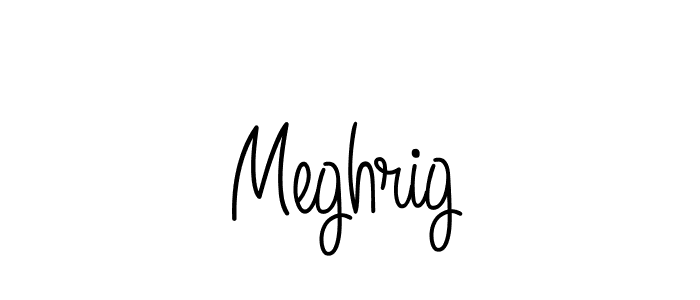 if you are searching for the best signature style for your name Meghrig. so please give up your signature search. here we have designed multiple signature styles  using Angelique-Rose-font-FFP. Meghrig signature style 5 images and pictures png