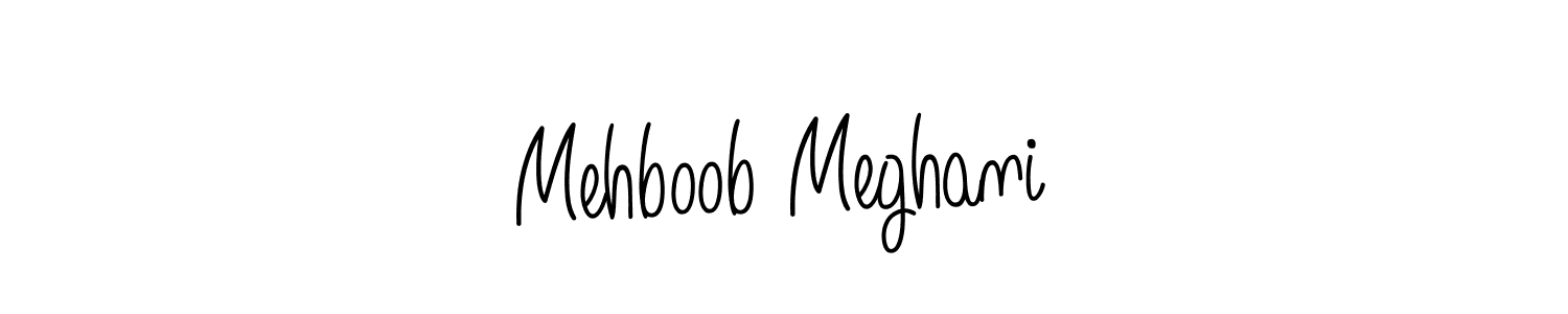 Angelique-Rose-font-FFP is a professional signature style that is perfect for those who want to add a touch of class to their signature. It is also a great choice for those who want to make their signature more unique. Get Mehboob Meghani name to fancy signature for free. Mehboob Meghani signature style 5 images and pictures png