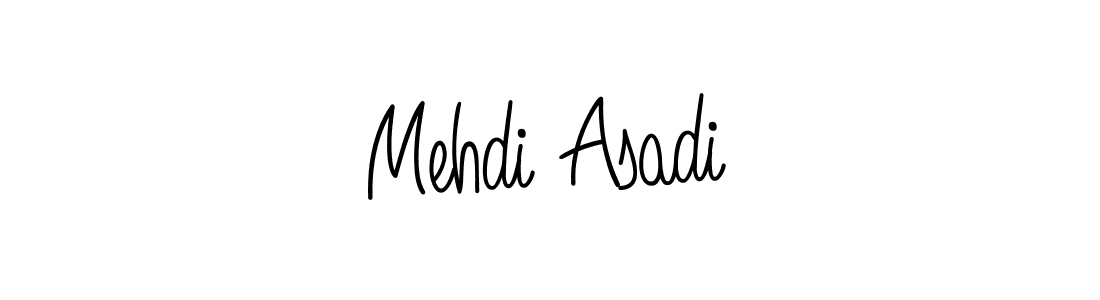 Once you've used our free online signature maker to create your best signature Angelique-Rose-font-FFP style, it's time to enjoy all of the benefits that Mehdi Asadi name signing documents. Mehdi Asadi signature style 5 images and pictures png