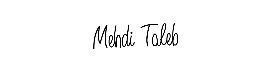 How to make Mehdi Taleb signature? Angelique-Rose-font-FFP is a professional autograph style. Create handwritten signature for Mehdi Taleb name. Mehdi Taleb signature style 5 images and pictures png