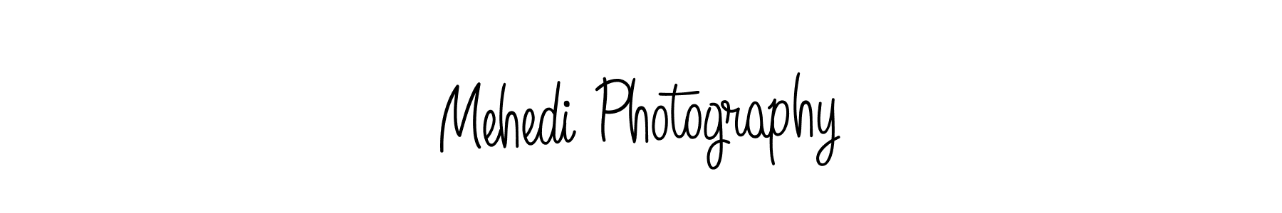 Design your own signature with our free online signature maker. With this signature software, you can create a handwritten (Angelique-Rose-font-FFP) signature for name Mehedi Photography. Mehedi Photography signature style 5 images and pictures png