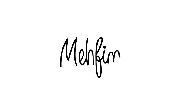 How to Draw Mehfin signature style? Angelique-Rose-font-FFP is a latest design signature styles for name Mehfin. Mehfin signature style 5 images and pictures png